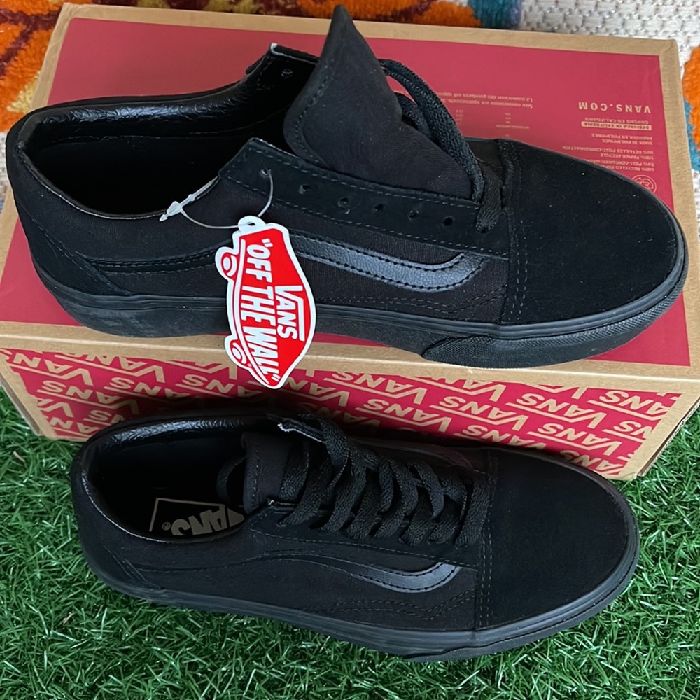 Vans Old School Platforms Black/Black WMNS - Picture 3 of 16